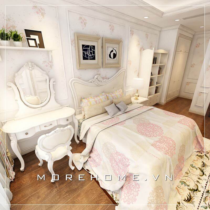 Thiết kế phòng ngủ biệt thự